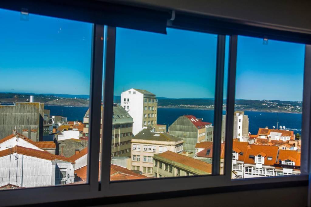 Plaza De Espana View With Terrace A Coruña Dış mekan fotoğraf